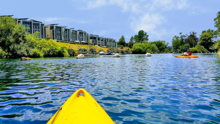 Waikato riverfront accommodation in Taupo