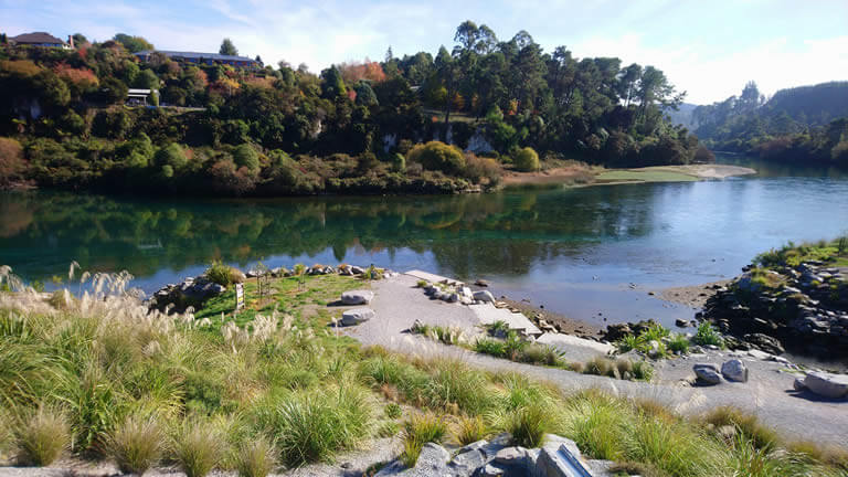 Otumuheke Thermal Spa Park, accommodation in Taupo NZ
