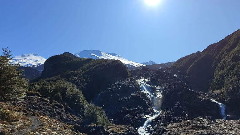 Round the Mountain (Ring of Fire) the Cascades, book accommodation Taupo