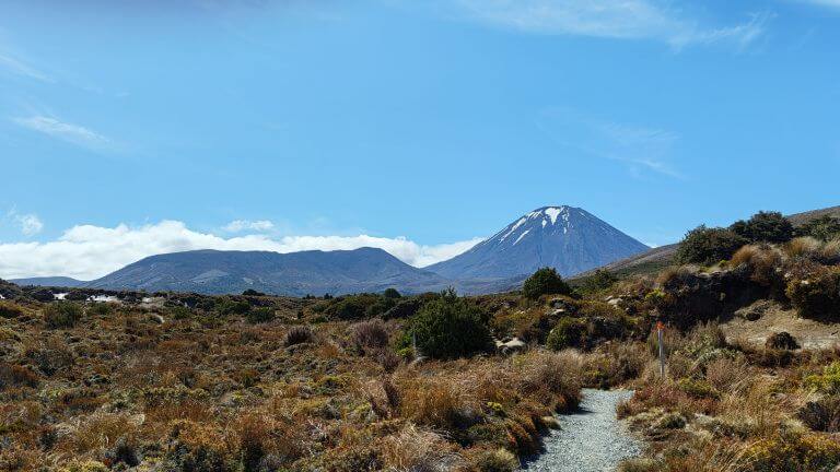 Round the Mountain (Ring of Fire) Mt Ngaruahoe and Tama Saddle, book accommodation Taupo