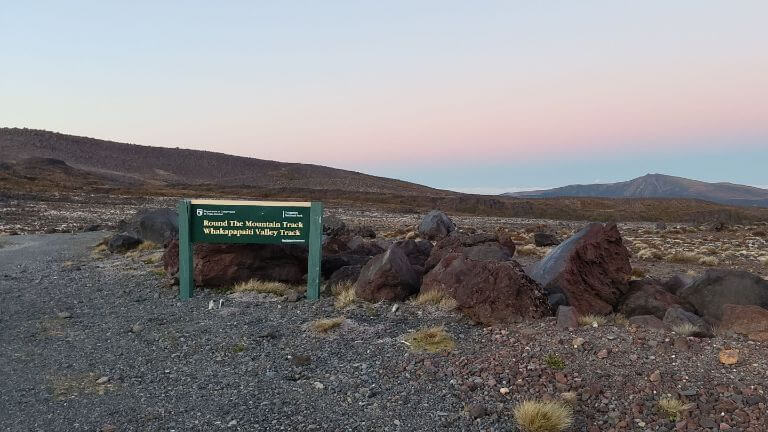 Round the Mountain (Ring of Fire) trailhead photo, book accommodation Taupo