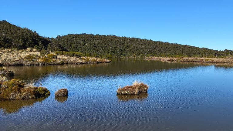 Round the Mountain (Ring of Fire) Lake Surprise, Mt Ruapehu, book accommodation Taupo