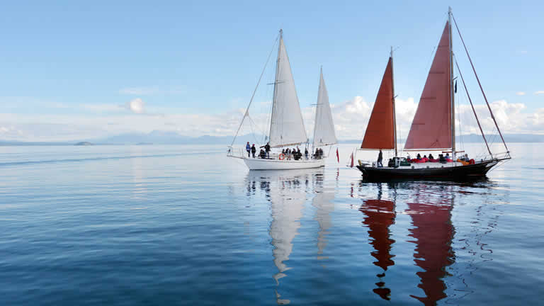 Sail Fearless Sail Barbary Taupo NZ accommodation