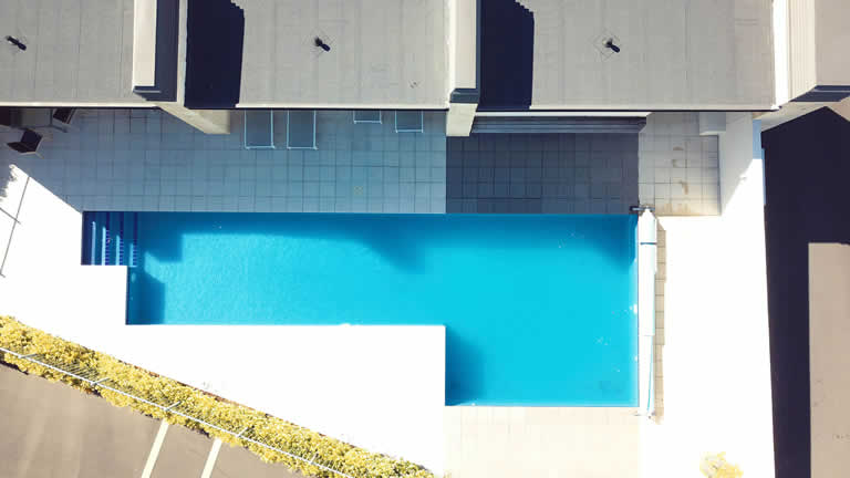 Heated swimming pool Taupo accommodation