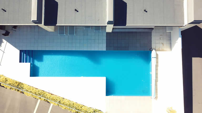 Heated swimming pool Taupo accommodation