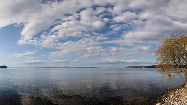 Driving to Taupo - Riverside Apartment