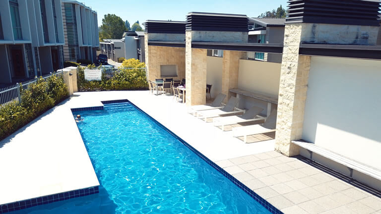 Heated swimming pool Taupo NZ
